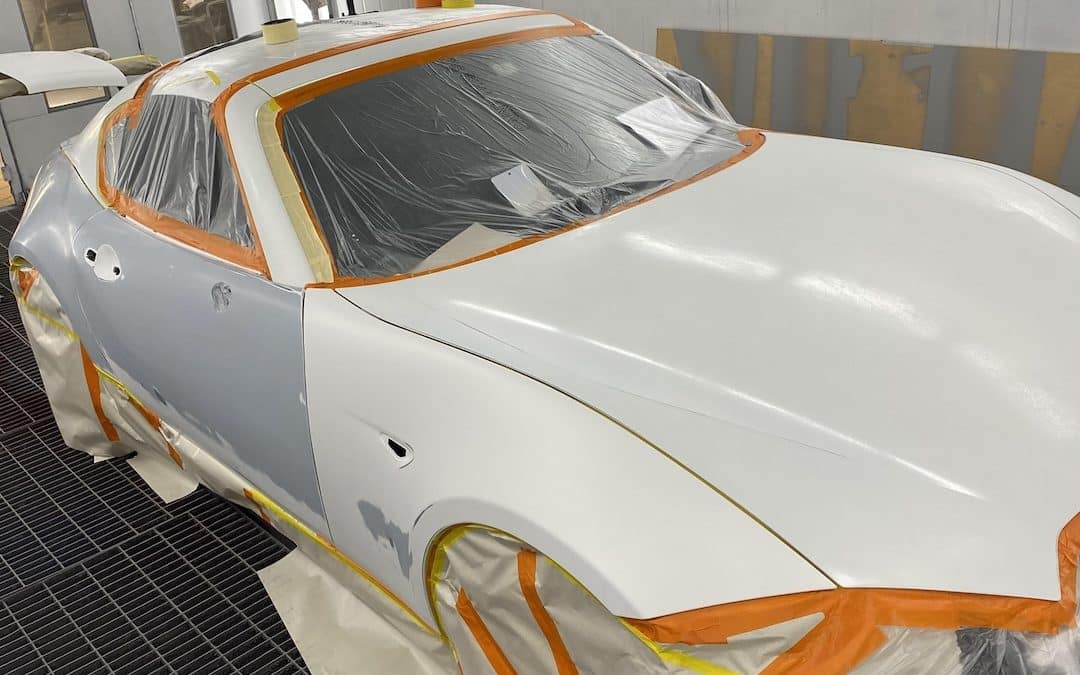 Mazda MX-5 at Swaggys Panel Shop Bayswater