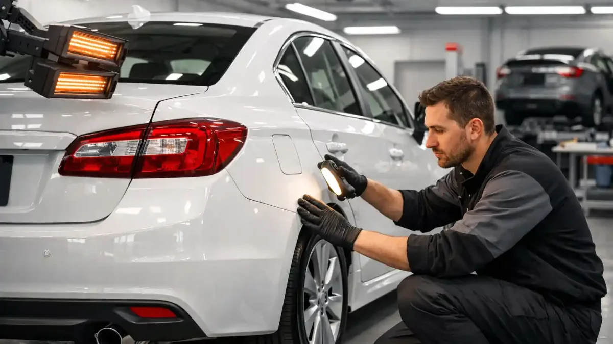 Professional Auto Body Shop Melbourne workshop delivering factory-finish repairs