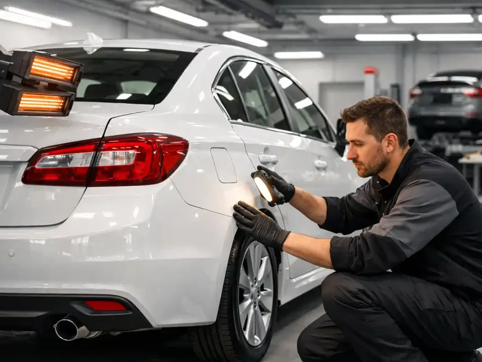 Professional Auto Body Shop Melbourne workshop delivering factory-finish repairs